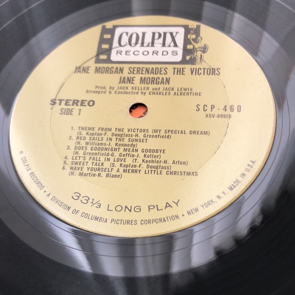 Jane Morgan The Victors Movie Soundtrack Vinyl Lp '63 - Picture 2 of 10